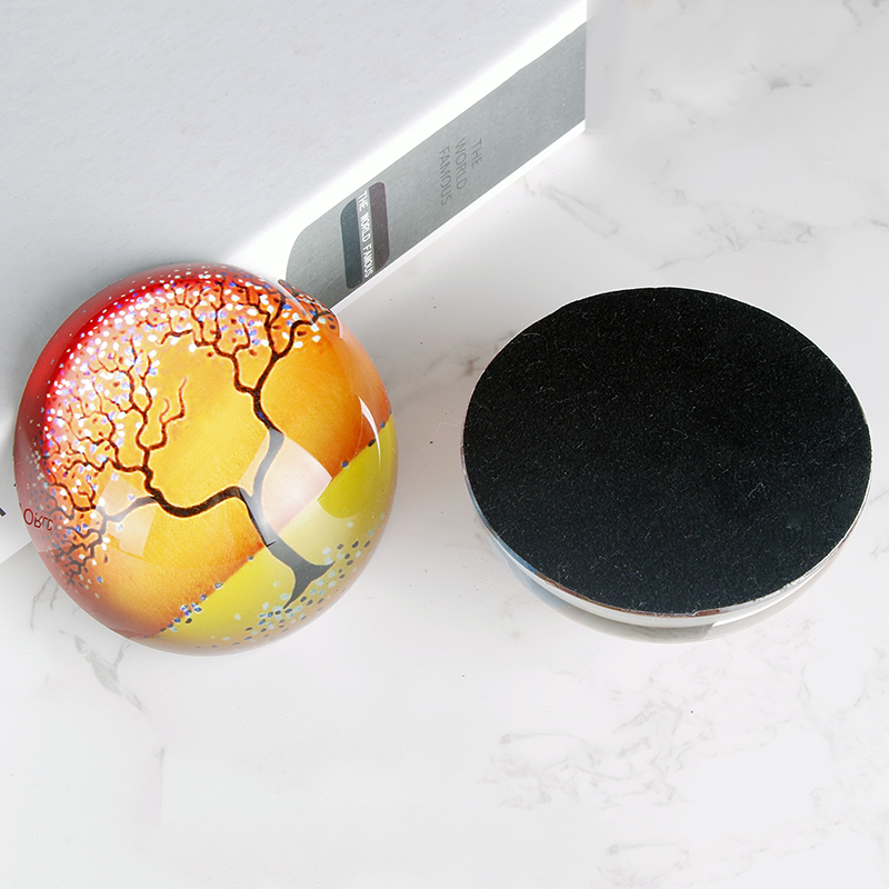 Hemisfério de cristal personal - Paper Weight Crystal review and price