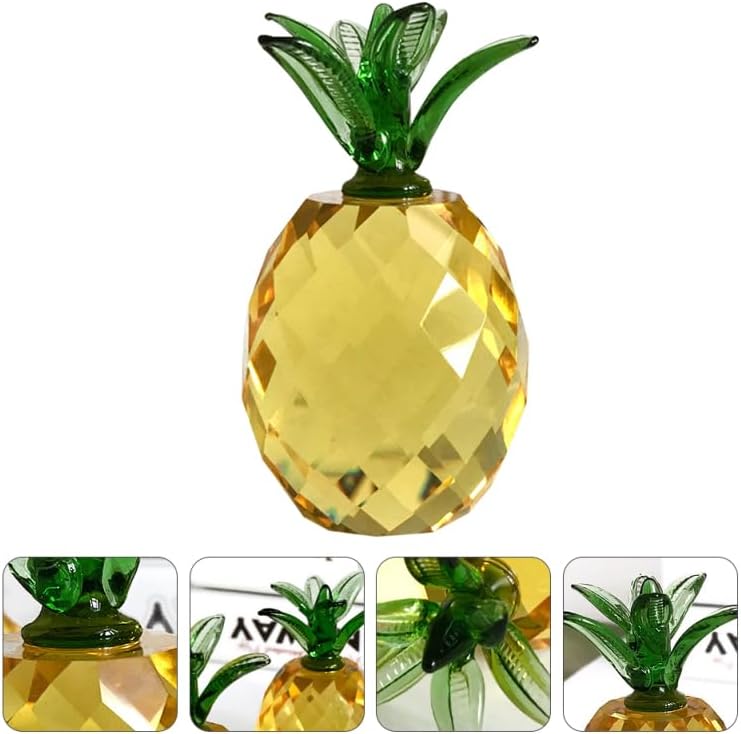 Peso de papel de frutas de cri - Paper Weight Crystal review and price