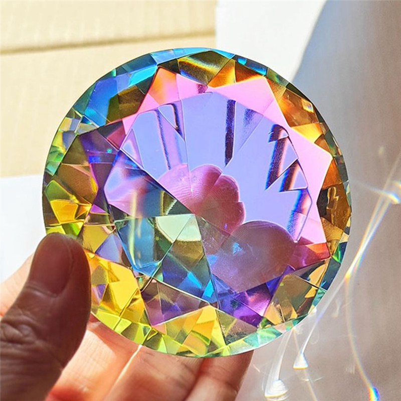 Prensa-papéis de cristal com d - Paper Weight Crystal review and price